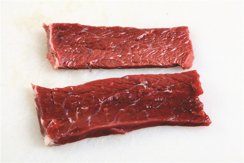 三角肉切片