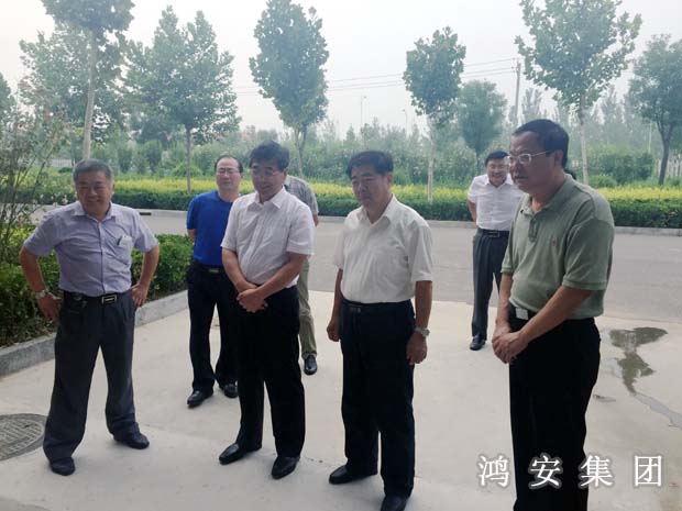 濟寧市政協(xié)主席、原陽信縣委書記劉成文同志來公司參觀