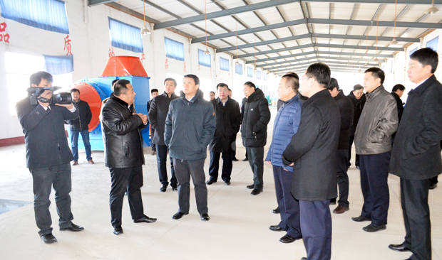 市委副書記、市長崔洪剛到公司調(diào)研糞污資源化利用生態(tài)工程